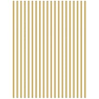 Vista 8 de 6 barras redondas de latón de 12 pulgadas y 3/16 pulgadas, barras de torno de latón, 3/16 pulgadas de diámetro y 12 pulgadas de largo