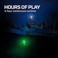 Vista 3 de NEBO Luz de Pesca Submarina LED y Luz de Muelle; IPX8 Impermeable; Luz de Pesca Nocturna para Crappie