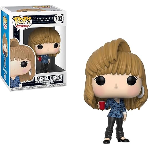 Funko Pop Television: Friends - 80'S Hair Rachel Collectible Figure, Multicolor, Medium