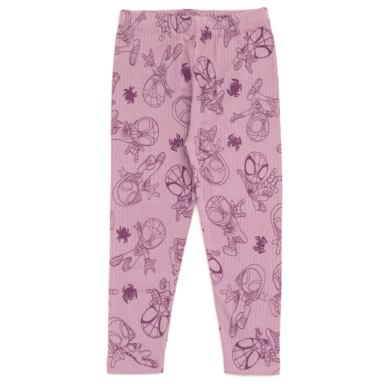 Marvel Spidey and His Amazing Friends - Conjunto de camiseta y leggings para niñas pequeñas a niños grandes (2T - 10-12)