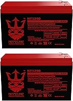 Vista 6 de Neptune - Paquete de 2 baterías de repuesto para maquinilla de afeitar Dune Buggy versión 1-12 de 12 V 8 AH