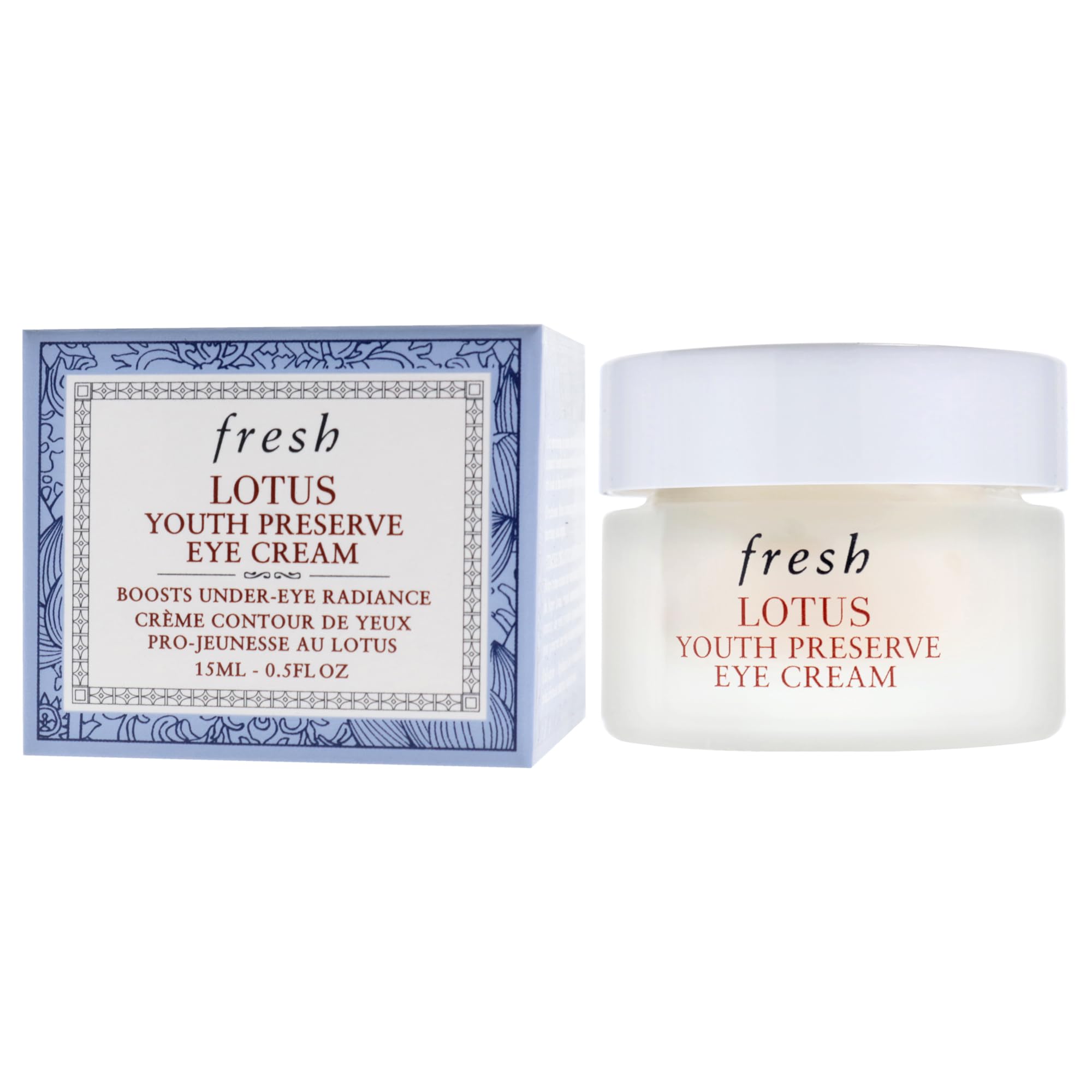 Lotus Youth Preserve Eye Cream by Fresh for Women - 0.5 oz Cream, Cranberry, 14.17 g (Pack of 1) - Image 4