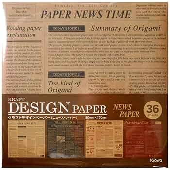 オリジナルデザインペーパー デザインペーパー 工作紙 36P ベア 340984