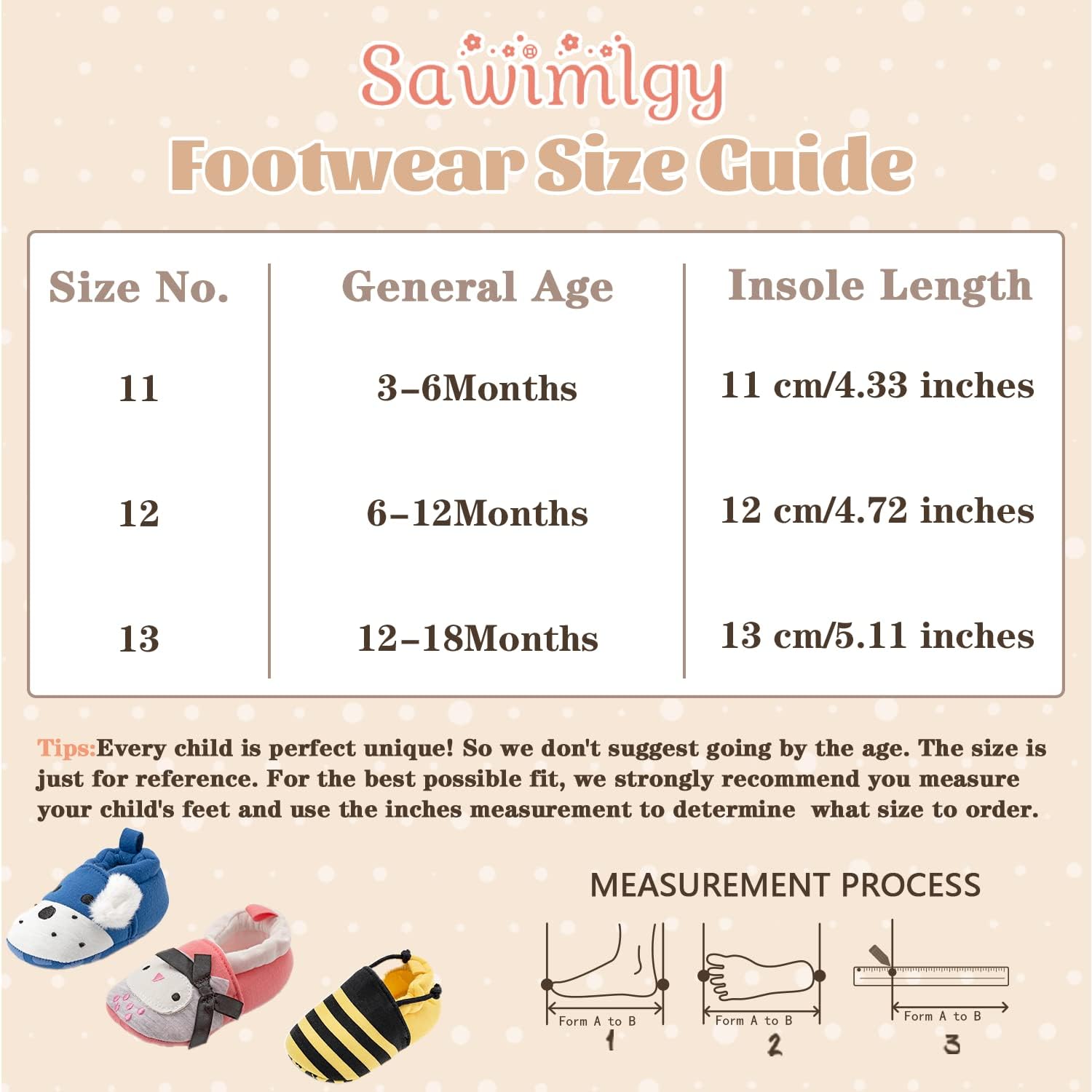 Sawimlgy Newborn Infant Baby Boys Girls Cute Cartoon Slipper Soft Non Skid Sole Slip On House Animal Indoor Sock Shoes Crib Moccasins for New Walkers 3-6 Months Infant 01a Blue Puppy