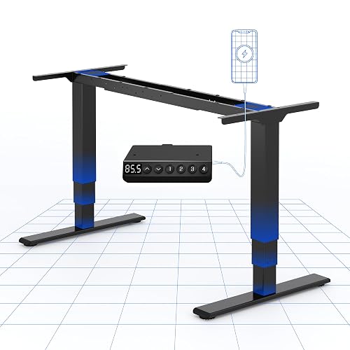 FLEXISPOT Cadre de table réglable en hauteur, double moteur et
