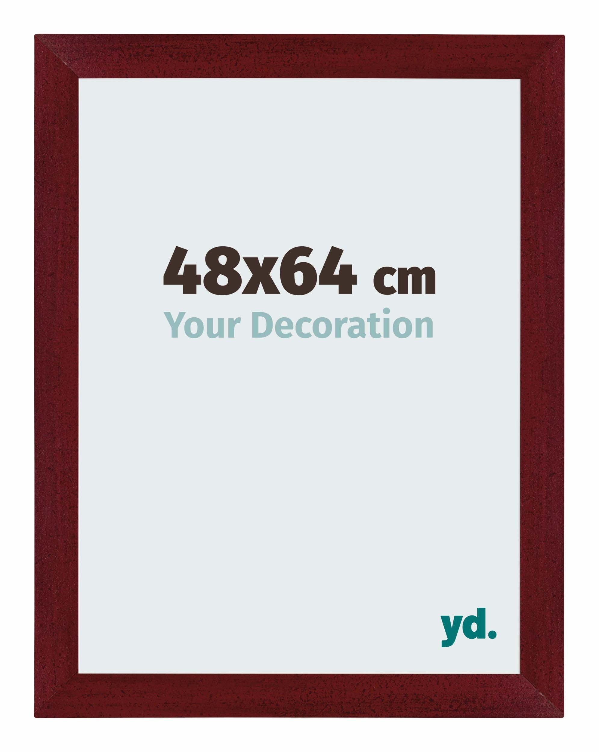 Your Decoration - Puzzle frame 48x64 - Wine Red Swept - Puzzle frame 500-1000 Pieces - MDF Photoframe - Mura — image 1