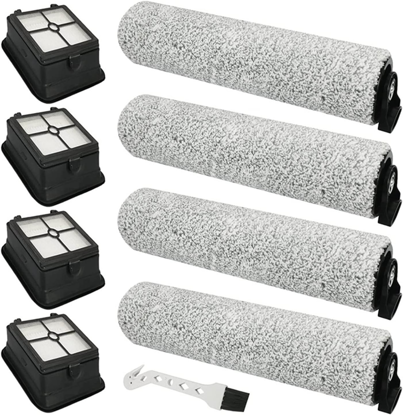 Replacement Brush Rolls And Vacuum Filters Compatible With Tineco