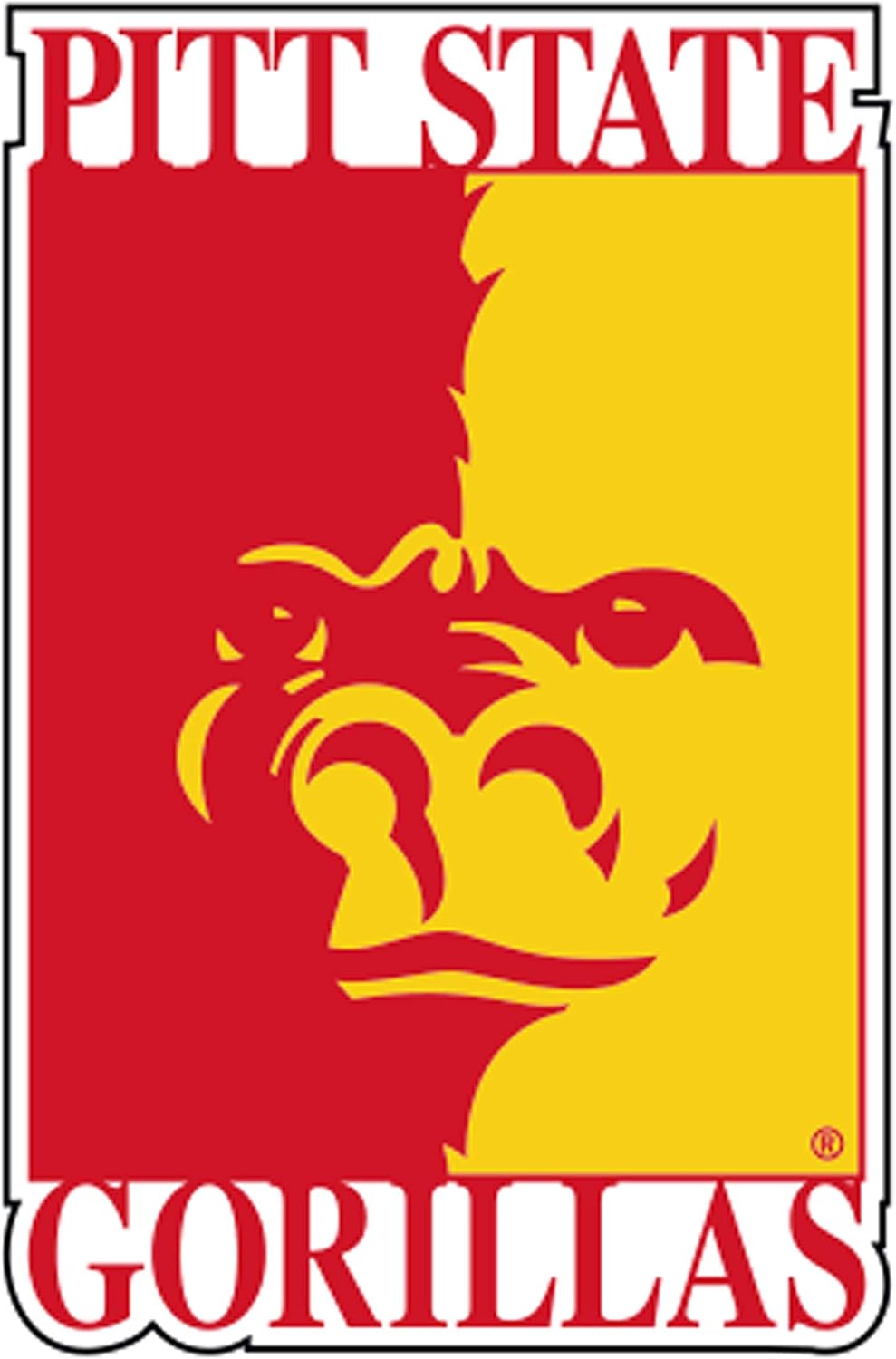 Pittsburg State Kansas Nittany Lion Alumni Car Decal - 5 Inch University Pride Sticker