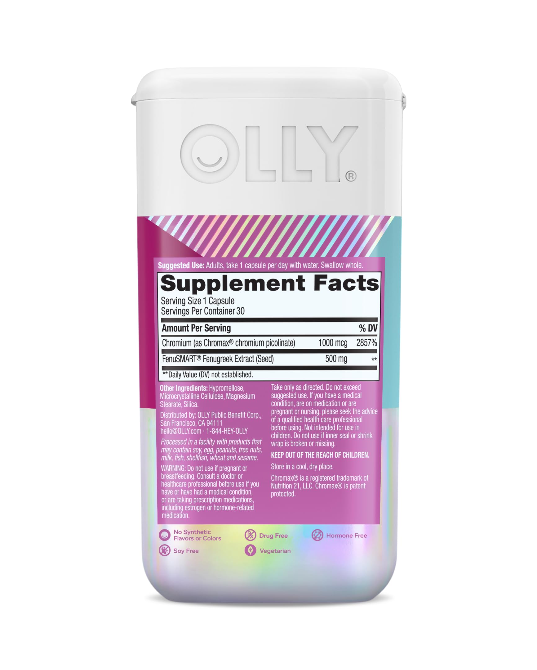 OLLY Balanced Perimenopause, 500 mg FenuSMART® Fenugreek Extract - 30 Count — Amazon image 6