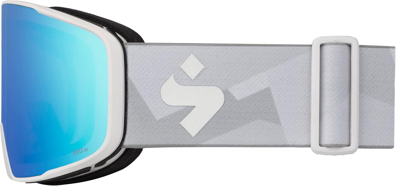 Sweet Protection Boondock RIG Reflect Snow Goggles - Snowboard and Ski Semi-Frameless Design with Anti-Fog Lens