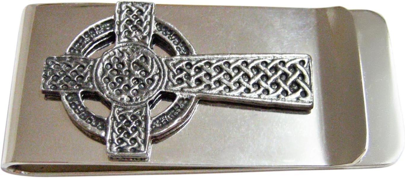 Kiola Designs Very Large Celtic Cross Money Clip