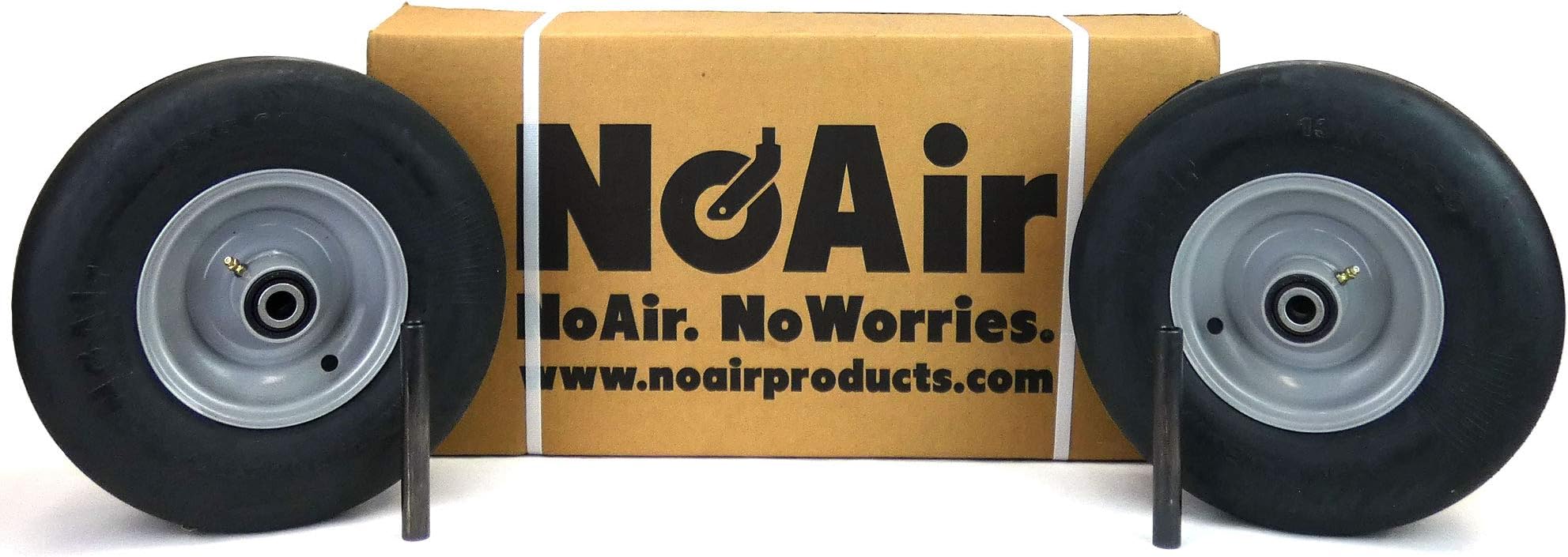 NoAir(2) Flat Free Tire Assemblies 13x5.00-6 Fits Ferris IS 1500 2000 2100 5022631
