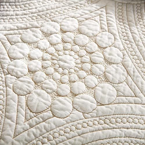 Miniatura 7 de Funda acolchada de algodón para sofá modular, diseño bohemio con círculo, bordado, color sólido, antideslizante, protector de muebles para perros,