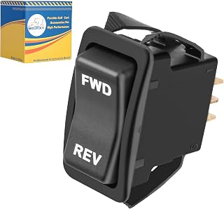 Golf Cart Forward Reverse Rocker Switch for EZGO TXT PDS 2003-Up Electric Golf Cart, Replace OEM 74323G01, 74323-G01