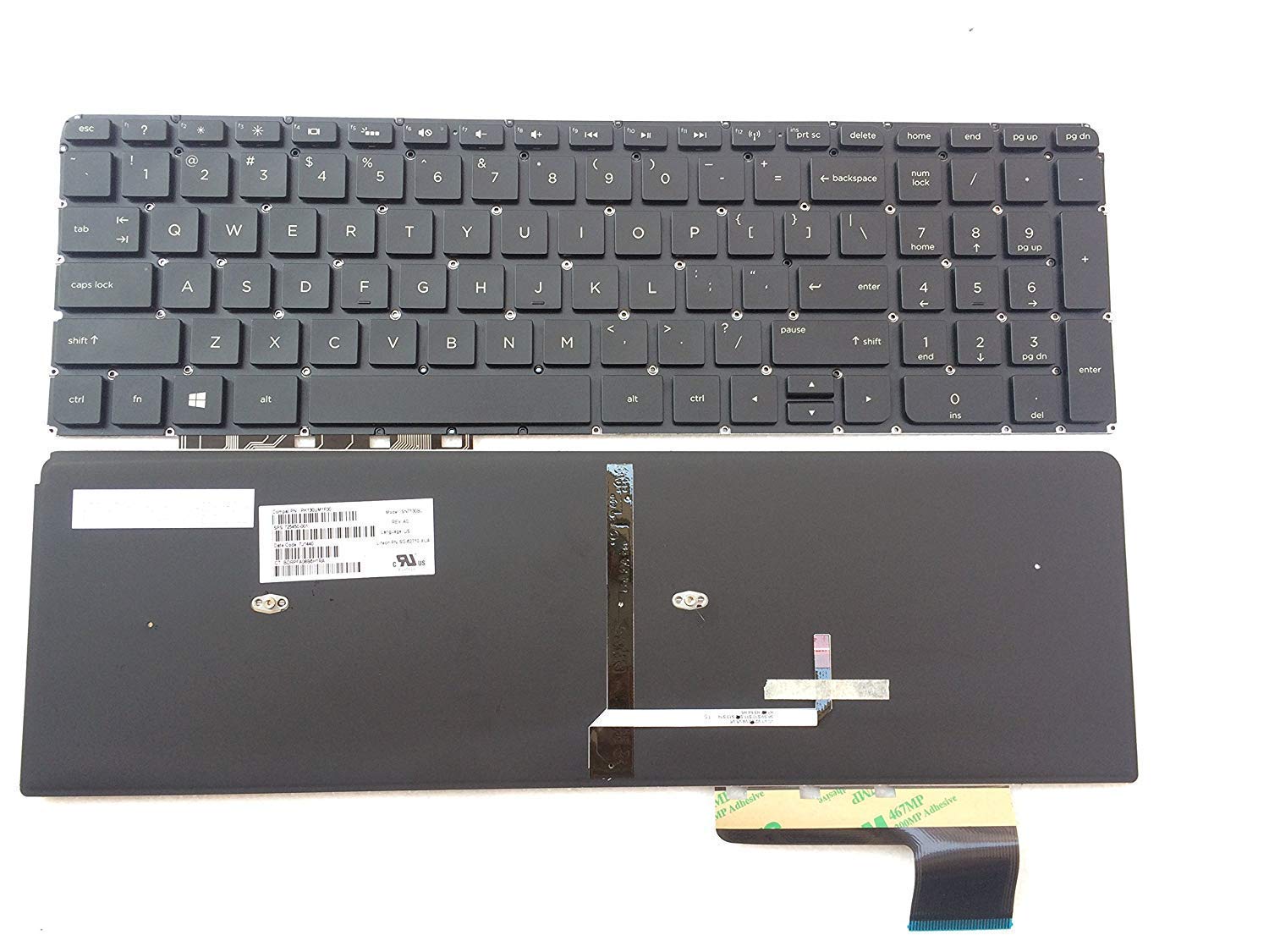 TravisLappy Keyboard for Hp Envy M6, M6-K, M6-K000, M6-K088CA, M6-K010DX, M6-K015DX, M6-K122DX, M6-K125D Black (B08GSQ8GSJ) Amazon Price History, Amazon Price Tracker