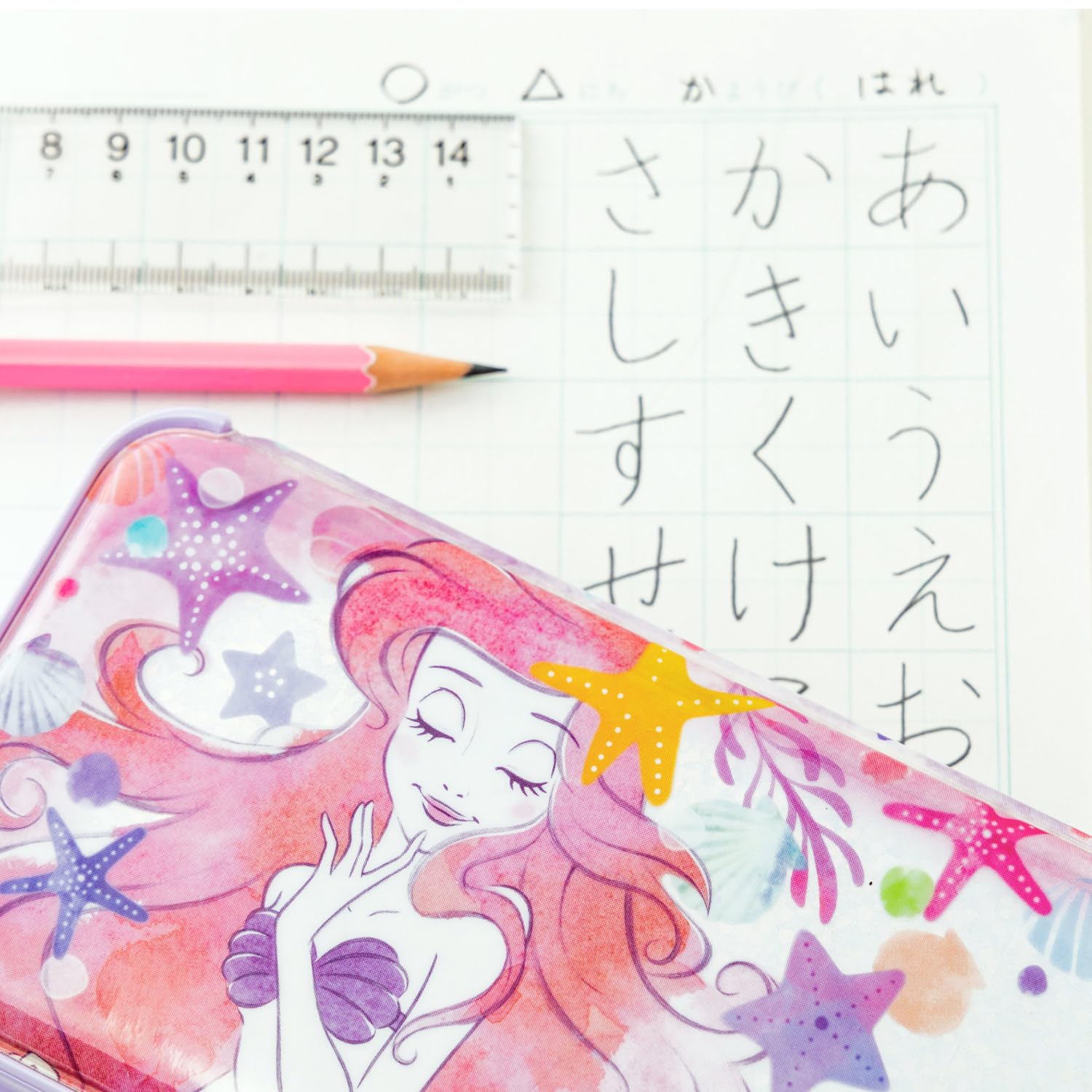 Amazon | ショウワノート 筆箱 ホログラム筆入れ リトルマーメイド
