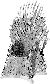 Fascinations Metal Earth ICONX Game of Thrones Iron Throne 3D Metal Model Kit