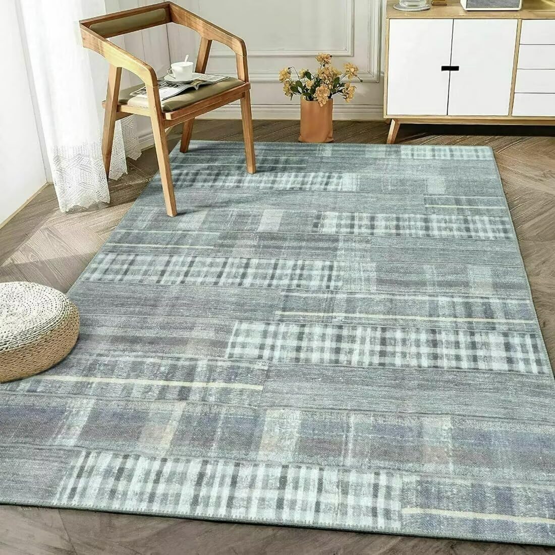 Tapis entrée minimaliste moderne 90x200cm pour sol de chambre