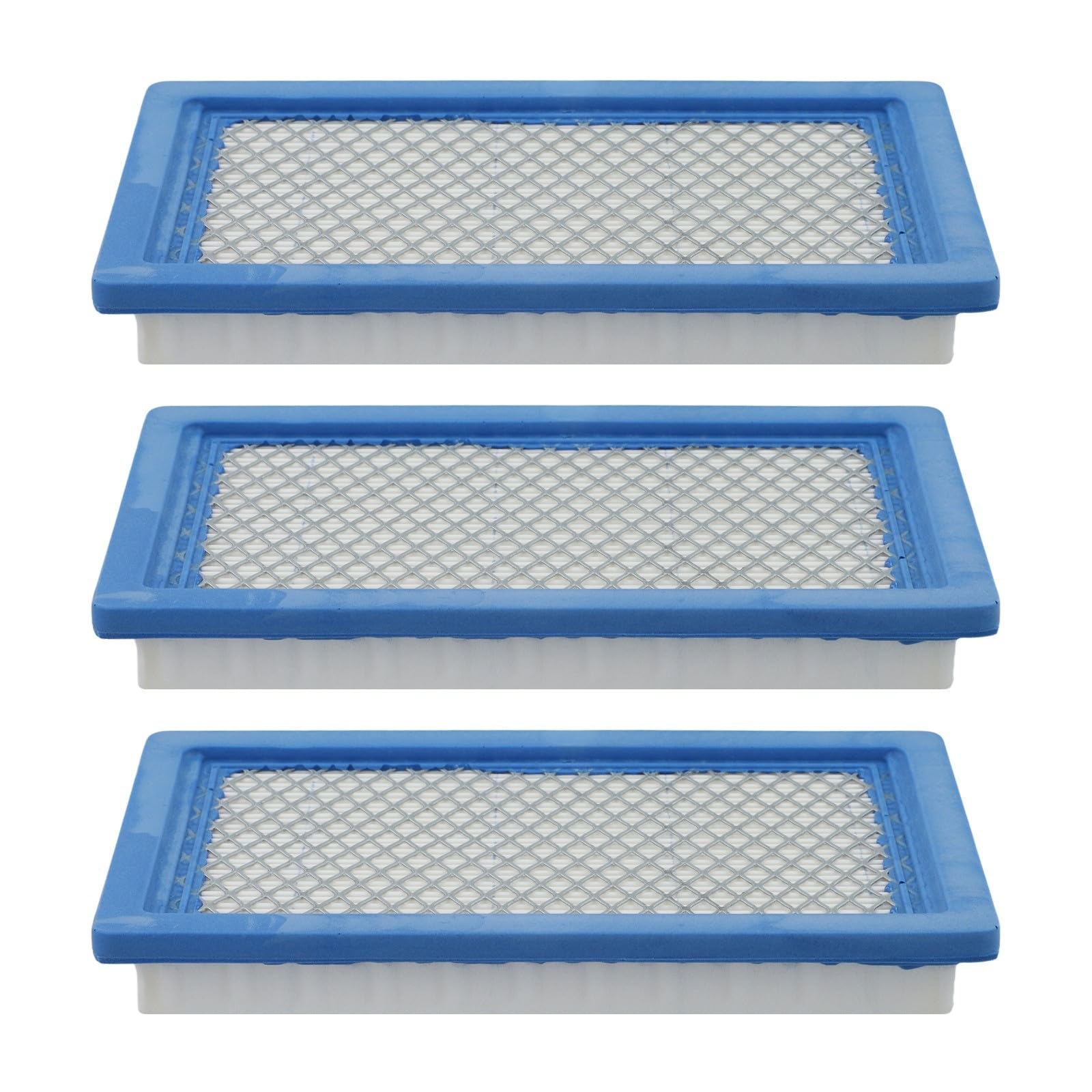 Lot de 3 filtres à air 11013-7017 pour Kawasaki FH381V FH430V X300R et Ariens 2153800 5101655X4 avec pré-filtre compatible avec série 988100-988120