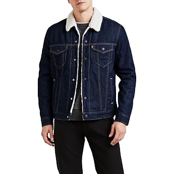 Levi's Men's Sherpa Trucker Jacket Denim Jacket