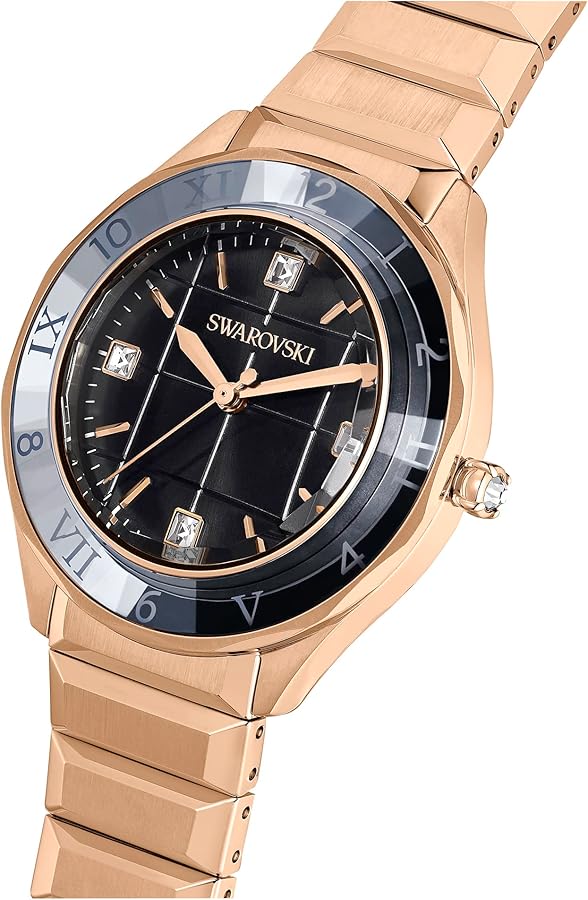 Amazon.co.jp: スワロフスキー 37mm 腕時計 スイス製 メタル
