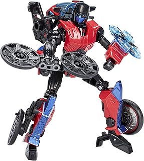 Transformers Legacy Velocitron 5 Inch Action Figure Deluxe Class Exclusive - Road Rocket