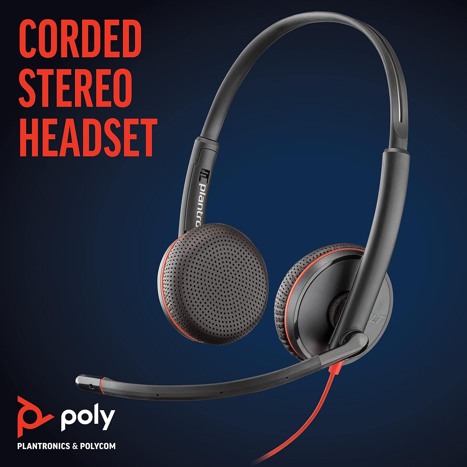 Blackwire 3225 USB-A Wired Headset 