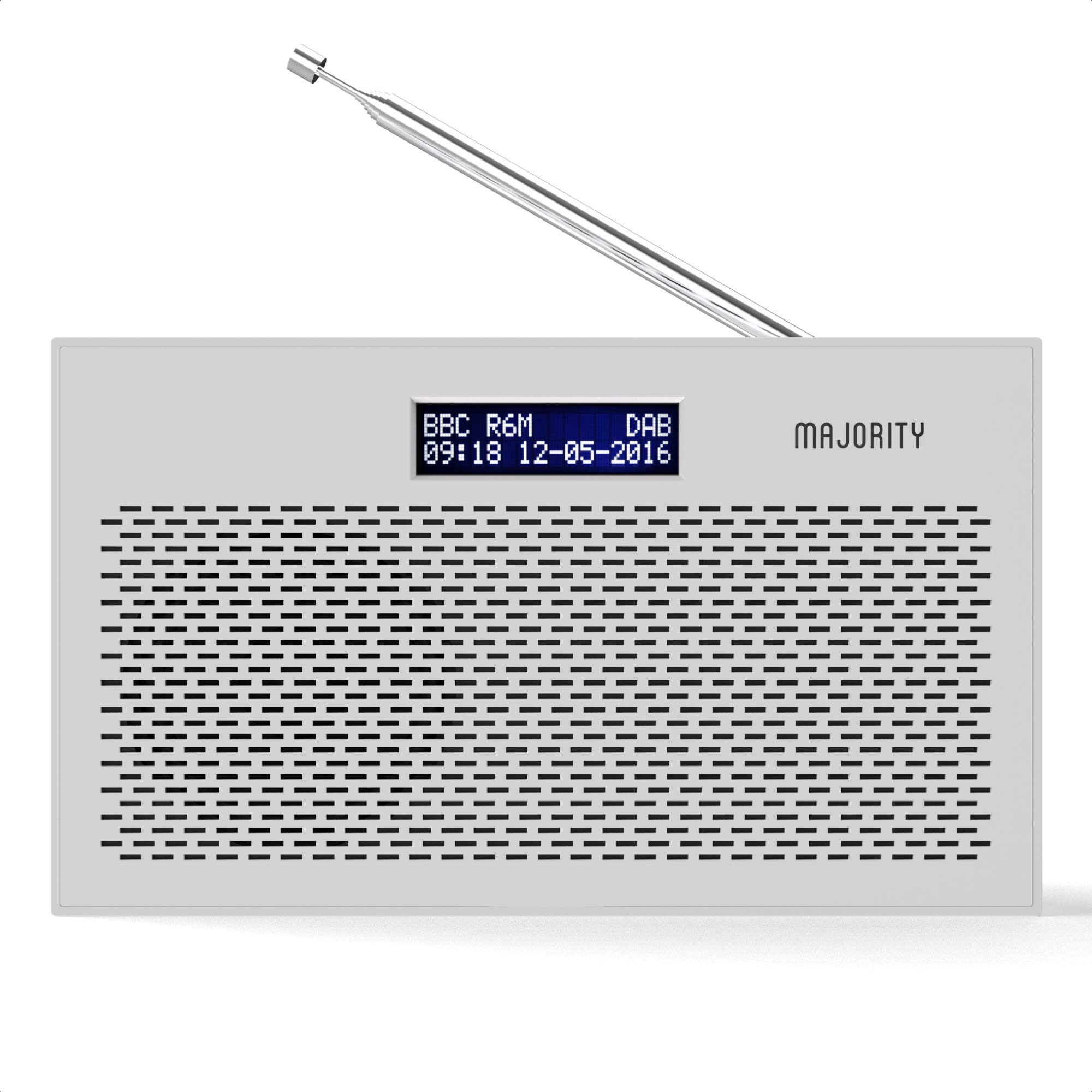Buy MAJORITY Histon II Compact DAB Radio Portable Battery Powered with DAB/DAB+ & FM Dual