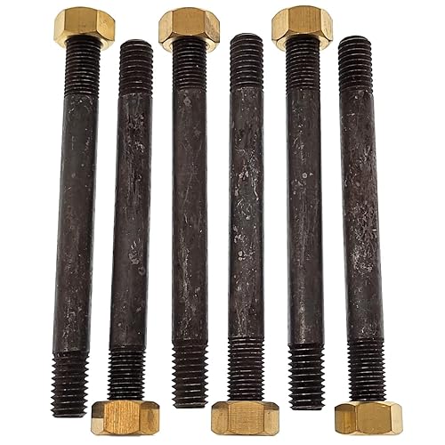 Allis Chalmers Late D17 - Juego de pernos colectores con tuercas de latón