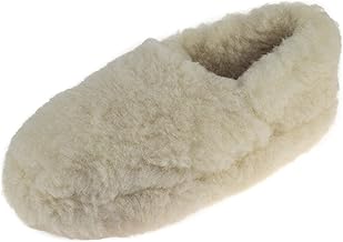 APREGGIO Unisex Woll-Hausschuhe - Weiche Schafswolle Winter Hausschuhe für Damen und Herren - Gemütlich, Warm und Langlebig