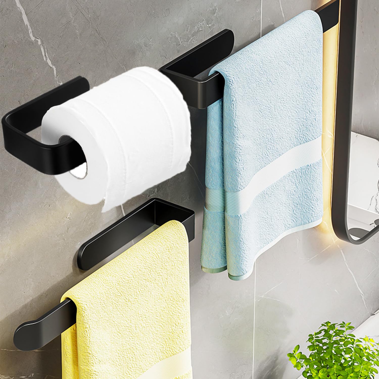 Gant De Crin 2 Pcs Essuie-mains Serviettes U00c0 En Chenille Suspendues De Toilette Chenille Noire Gant De Crin 2 Pcs Essuie-mains Serviettes U00c0 En Chenille Suspendues De Toilette Chenille Noire