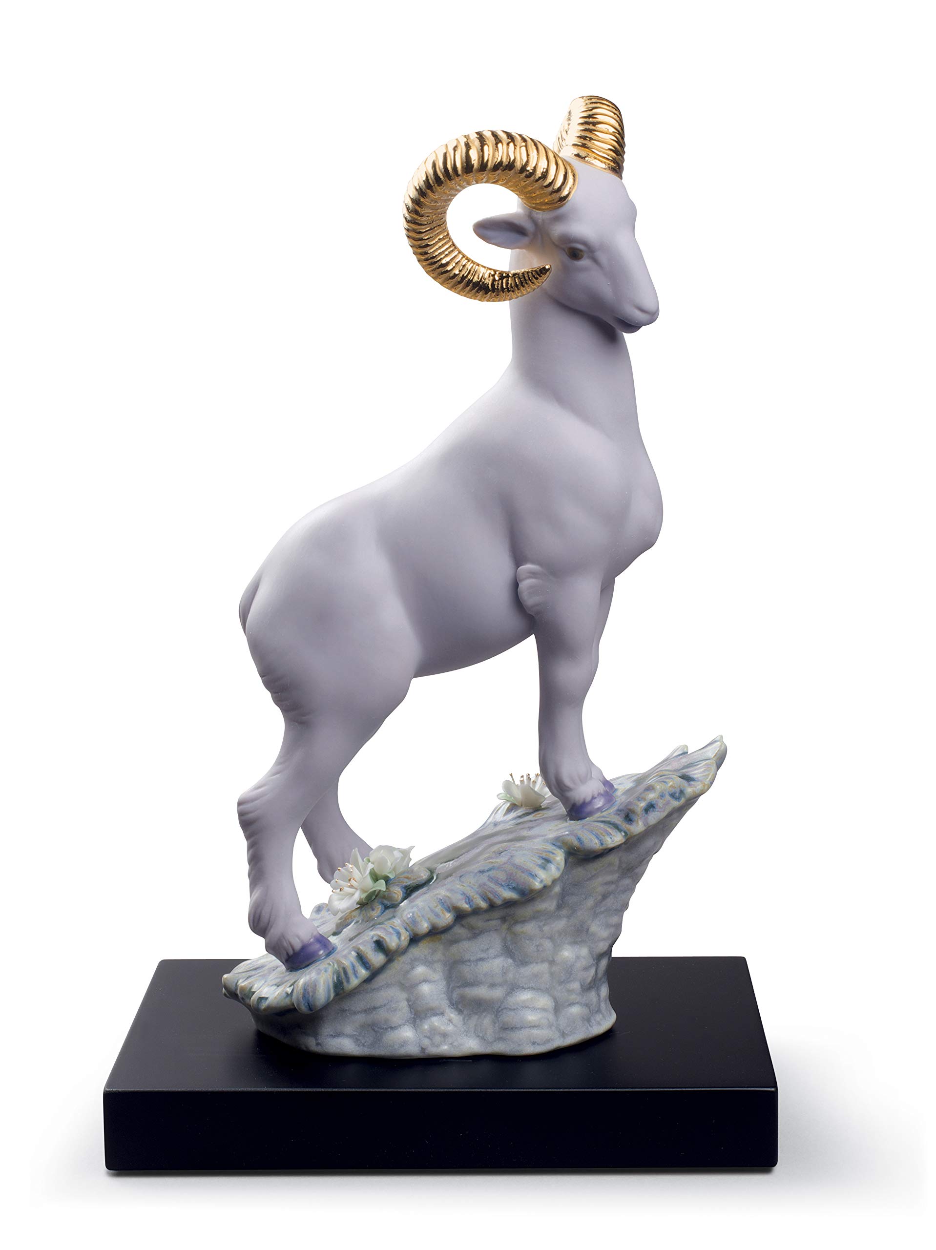 LLADRÓ Figurka Baranek. Seria Limitowana. Figurka z Porcelany Baranek. Figurka dekoracyjna. Porcelana luksusowa.