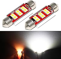 Vista 11 de PHINLION Bombillas LED DE3175, súper brillantes de 500 lúmenes, 31 mm Festoon DE3021 DE3022 3175 para luces interiores de techo, mapa, maletero