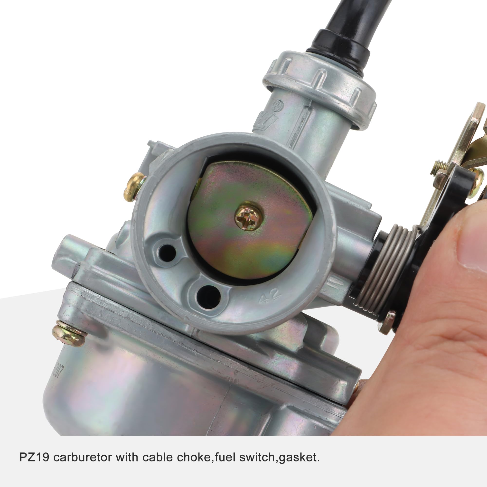 鳥50 Amazon.com: GOOFIT PZ19 Carburetor with Fuel Switch