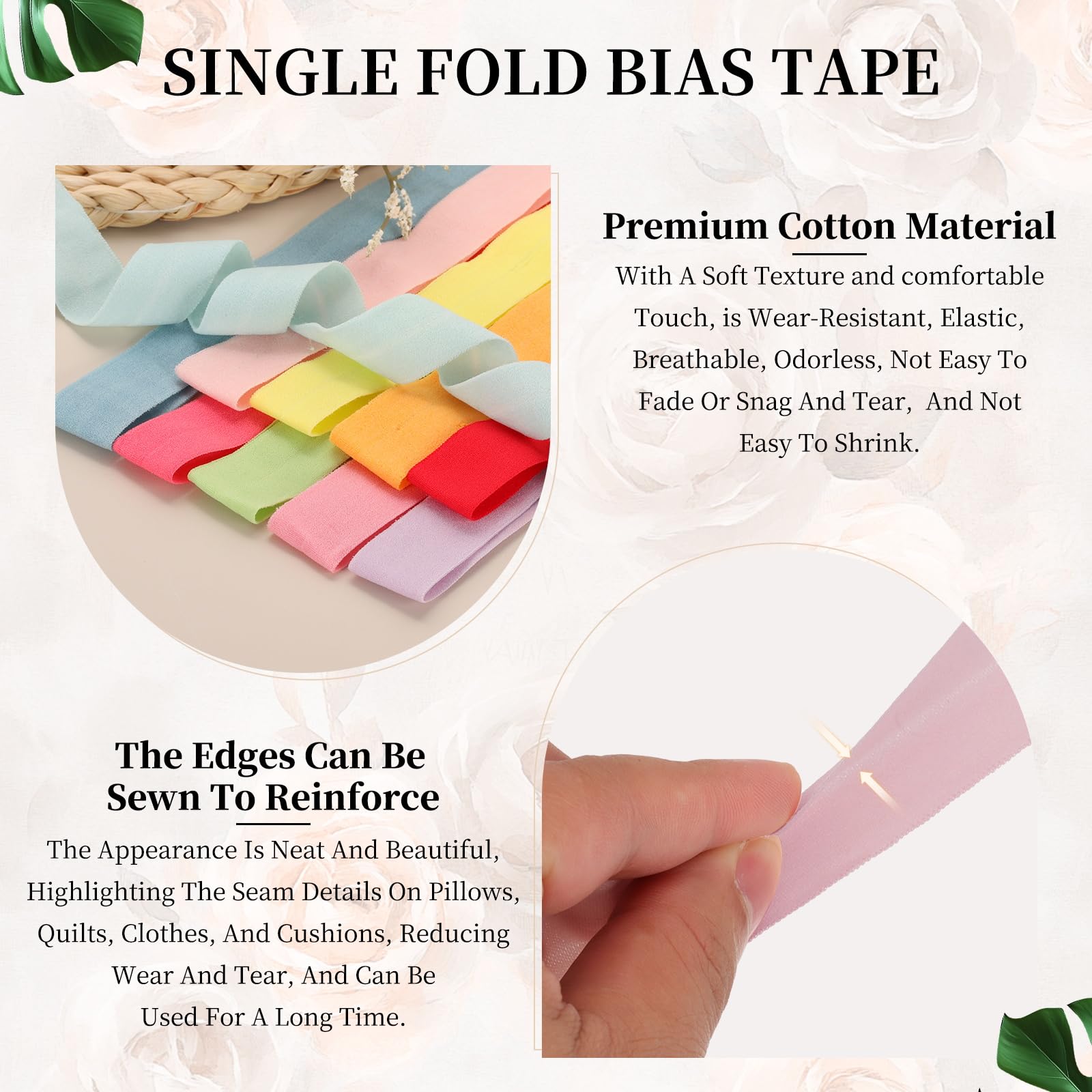 PATIKIL Single Fold Bias Tape - Image 3