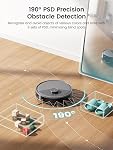 Lefant M3 Max Robot Vacuum and Mop, 20000Pa Suction, 90-Day Self-Emptying, Obstacle Avoidance, Auto Mop Washing&Drying, All-in-One for Pet Hair Carpet, 5G WiFi