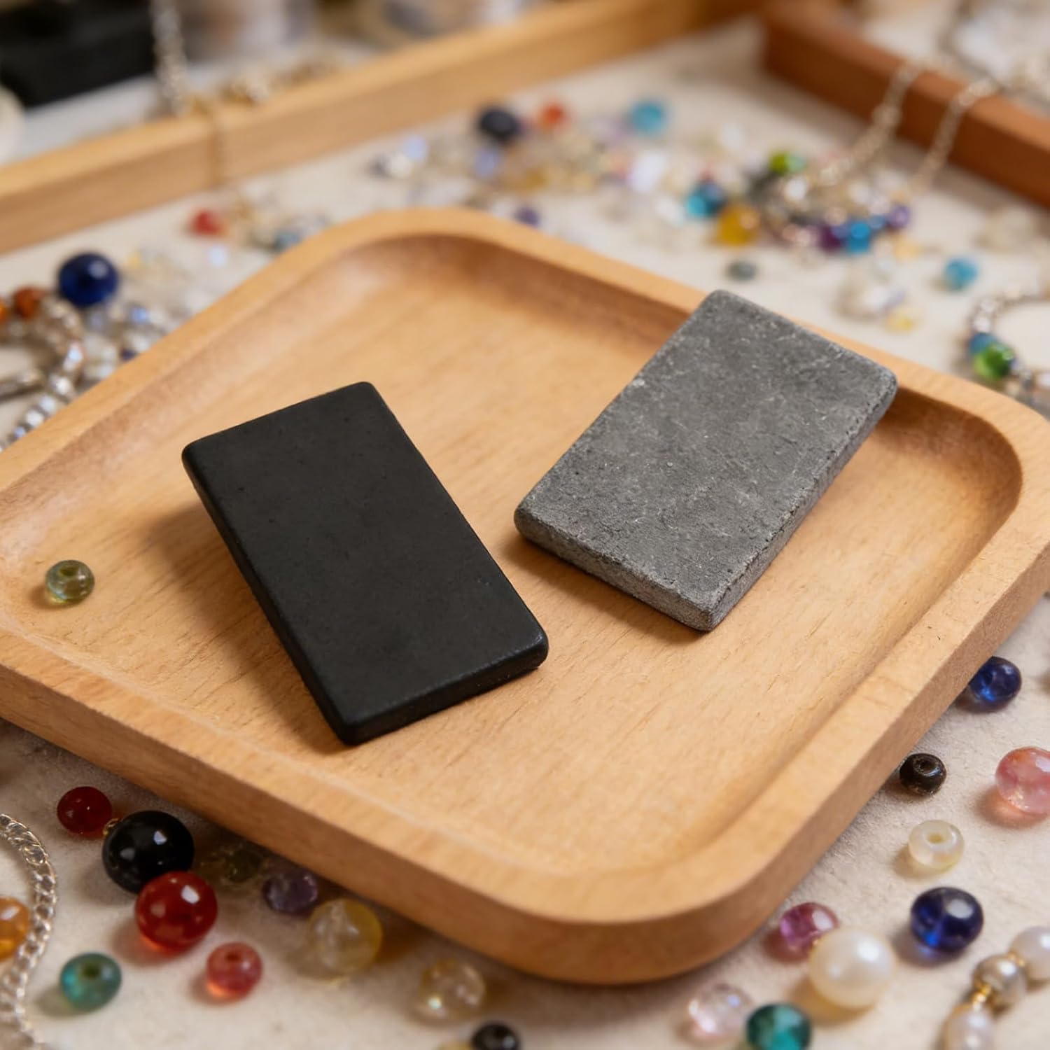 4pcs Jewelry Tester Stone Kit for Gold Purity Testing
