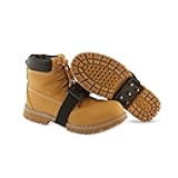 K1 Mid-Sole Ice Cleats for Men & Women - Rotatable Traction Aids For Winter Snow - Original Profile - Black