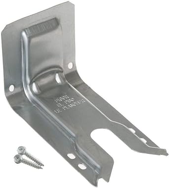 Upgraded Lifetime Appliance WB02K10254 Anti-Tip Bracket Assembly Compatible with GE Oven/Stove/Range - WB02K10020, WB2K10020 Silver 2 Inch