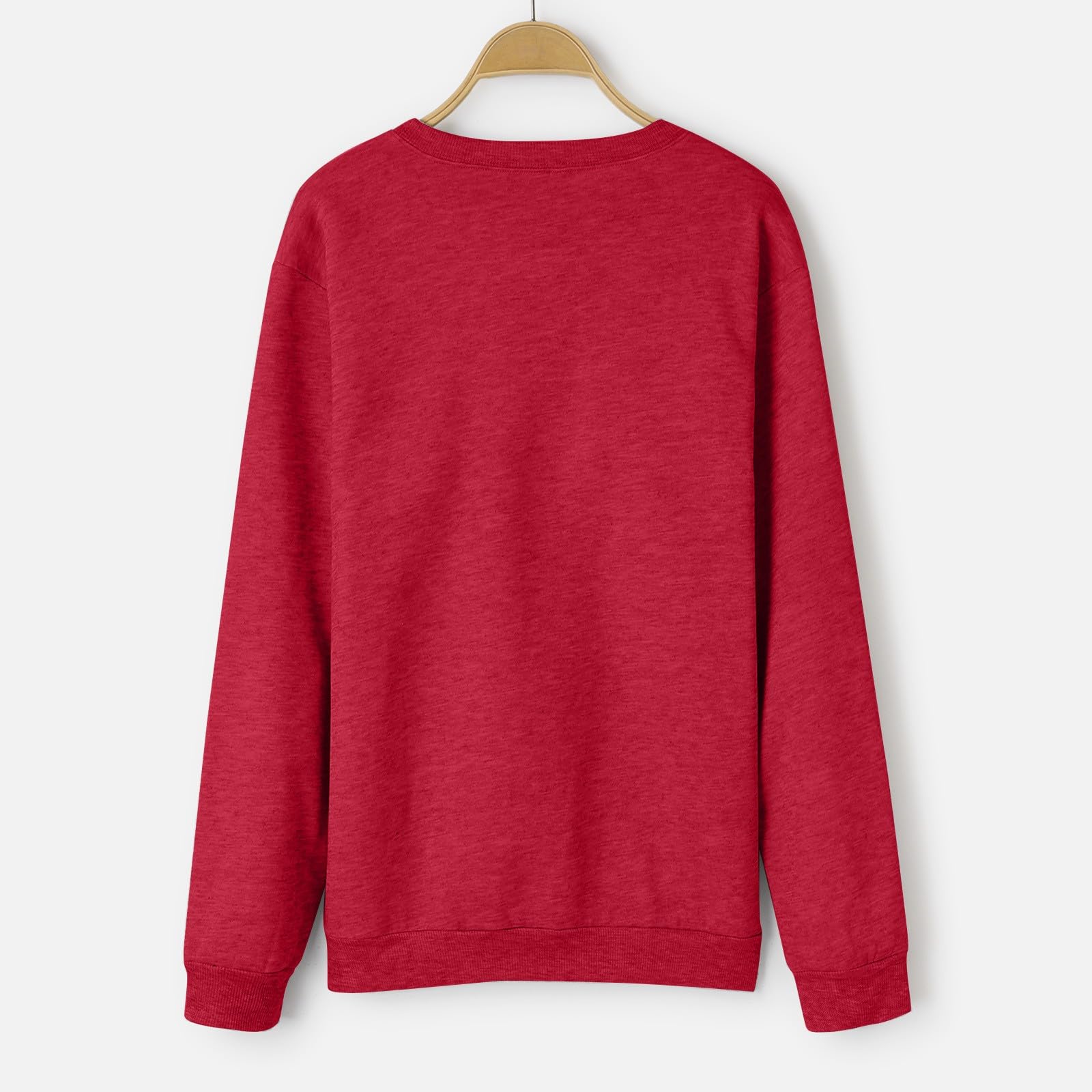 Jersey Navidad Familia Sudaderas Navideño Familiares Familia Invierno de Reno Jerseys Navideñas Manga Larga Pullover Mujer Hombre Niño Niña Chica Christmas Blusas Cuello Redondo Tops Talla Grande