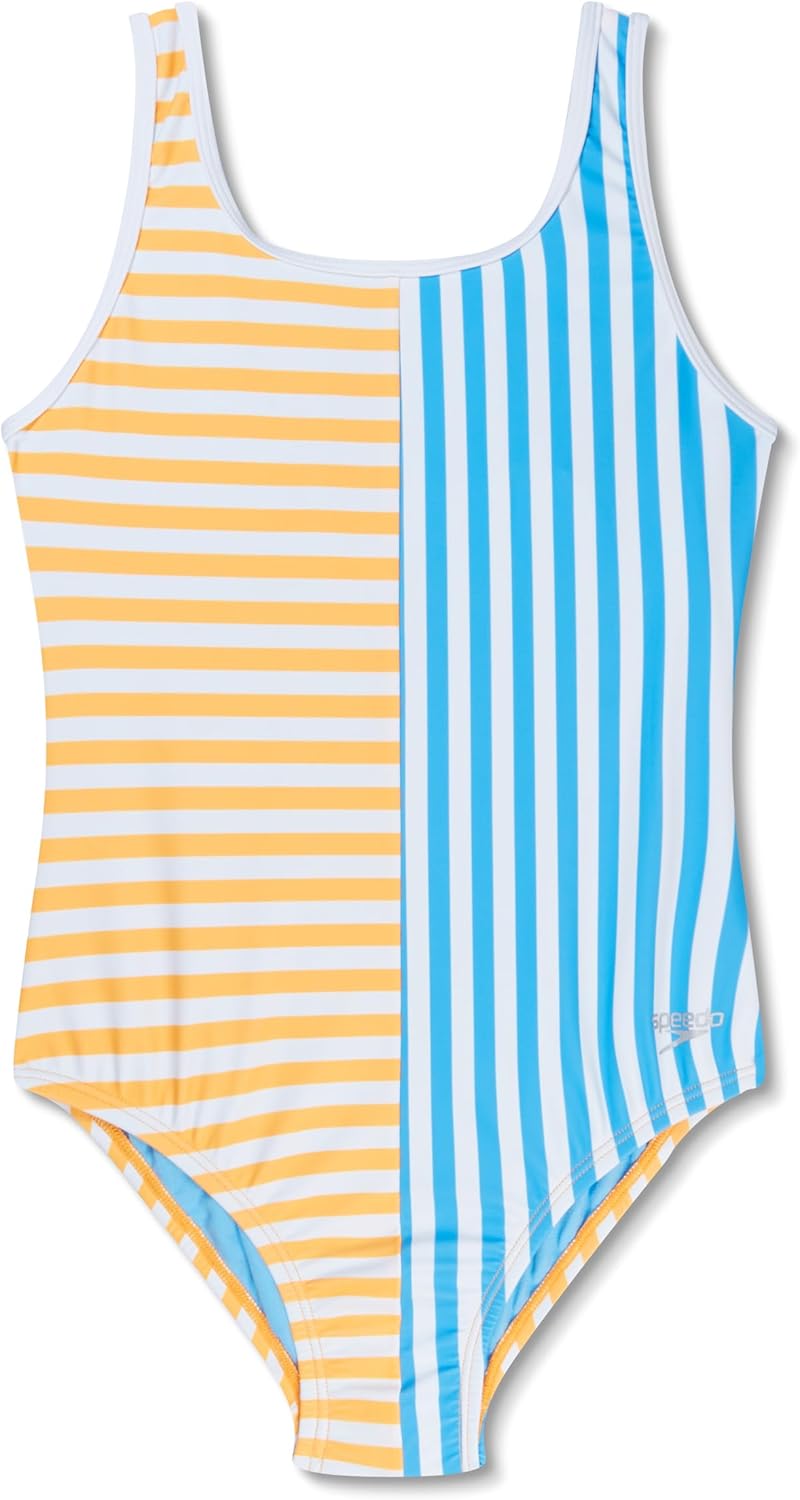 Speedo Girl's Swimsuit One Piece Thin Straps