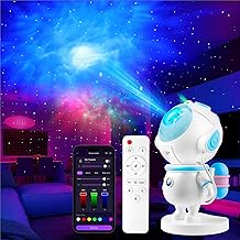 Kangtaixin Astronaute Projecteur de Ciel étoilé pour Enfant, Veilleuse LED, Projecteur Galaxy avec Télécommande et Application de Contrôle, Décoration de Chambre d'Enfant, Noël, Cadeau d'Anniversaire