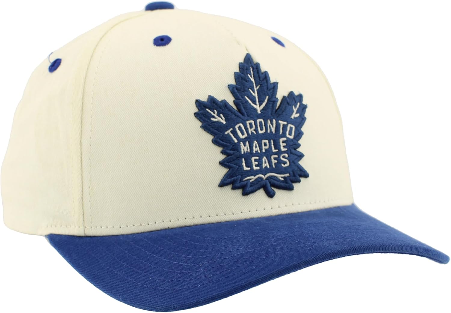 ZHATS NHL Unisex-Adult NHL Officially Licensed Adjustable Snapback Hat Marquee Ivory