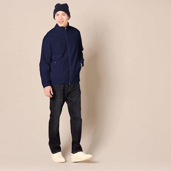 Amazon Essentials Veste Polaire à Fermeture éclair intégrale (Grandes Tailles Disponibles) Homme - 5