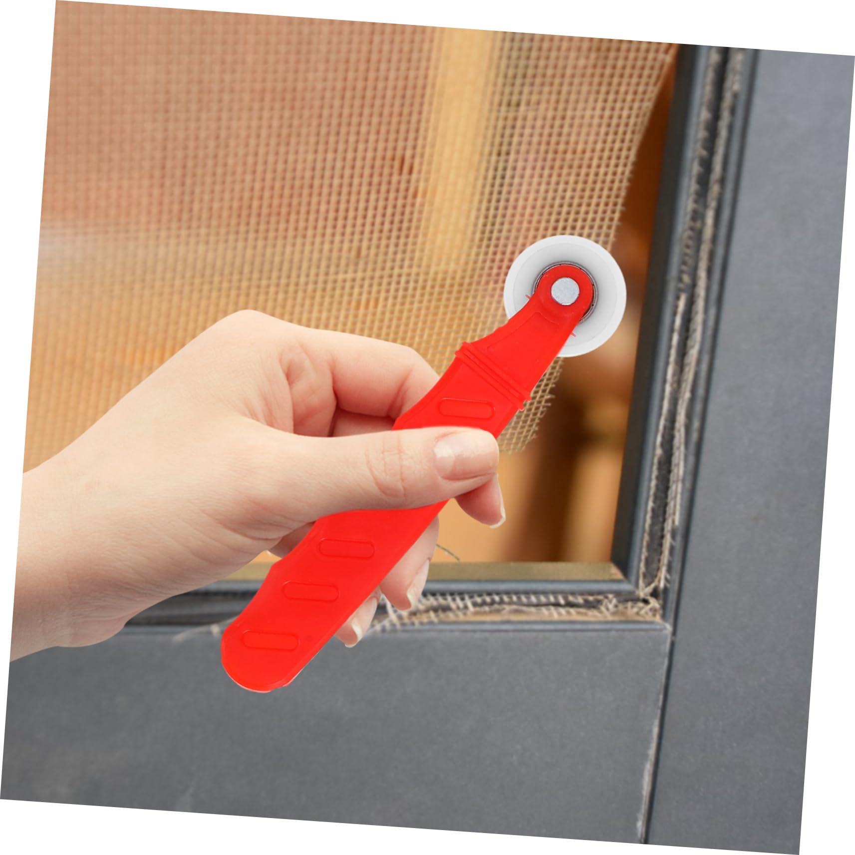 Fliegengitter Reparaturset mit Aushebewerkzeug aus Abs und Holz | 1 Satz für Heimwerkerprojekte, Effizientes Werkzeug zum Entfernen von Leisten, Zubehör für Fenster und Türgitter