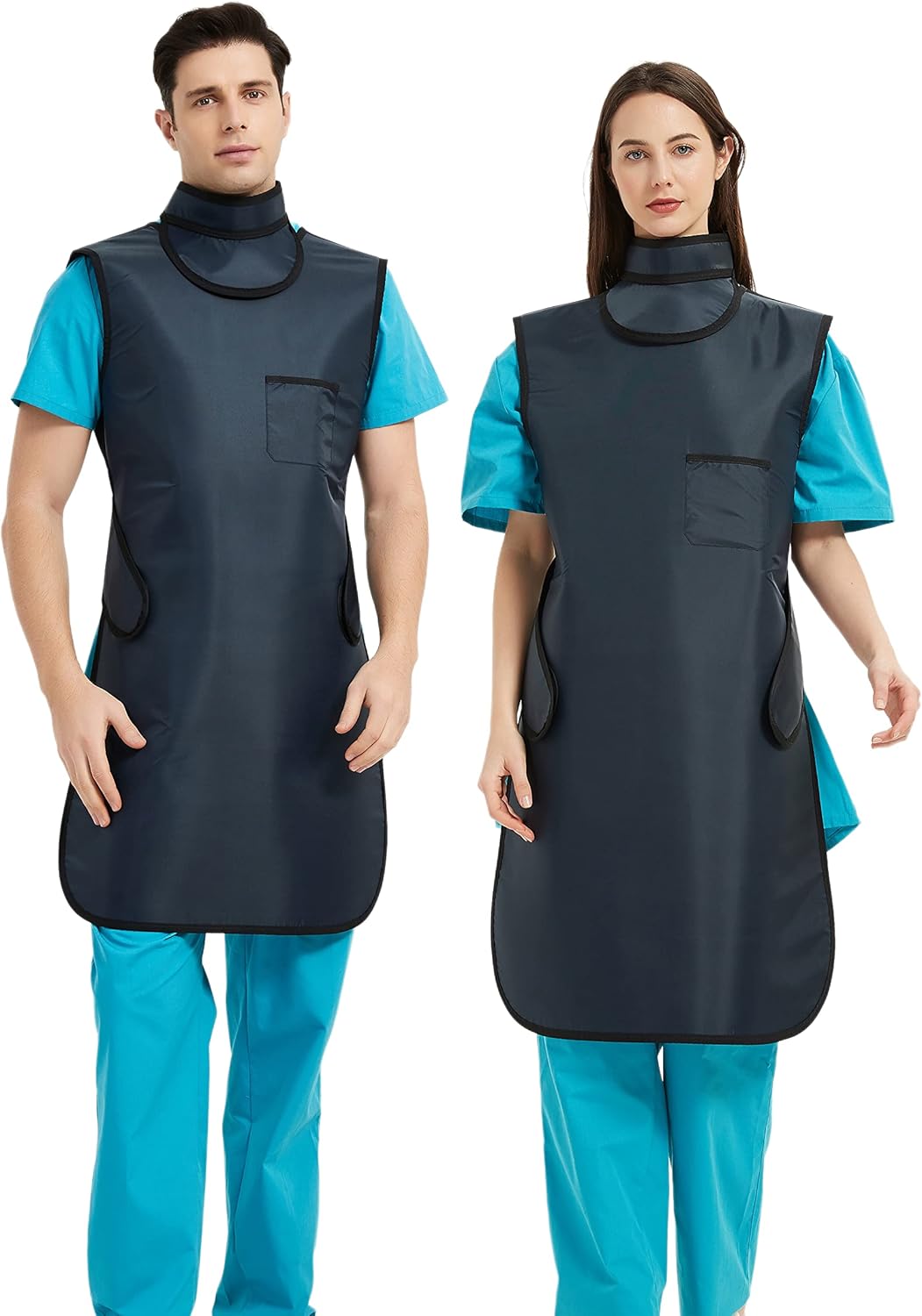 SHINRAY Lead Apron with Thyroid Shield
