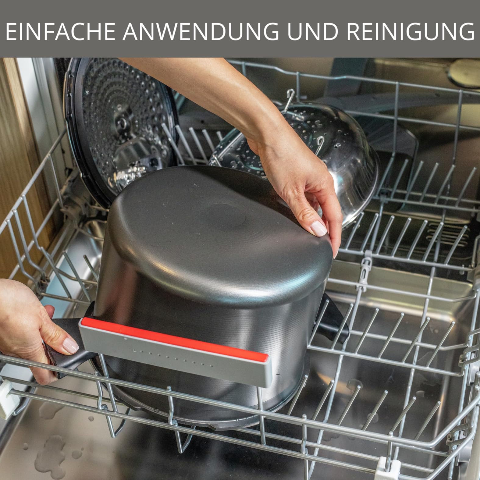 Krups CZ7158 Cook4Me+ Connect Multikocher | 1600 Watt | elektrischer Schnellkochtopf | inkl. kostenlose App | Bluetooth Steuerung | 4 Liter Fassungsvermögen | schwarz/grau