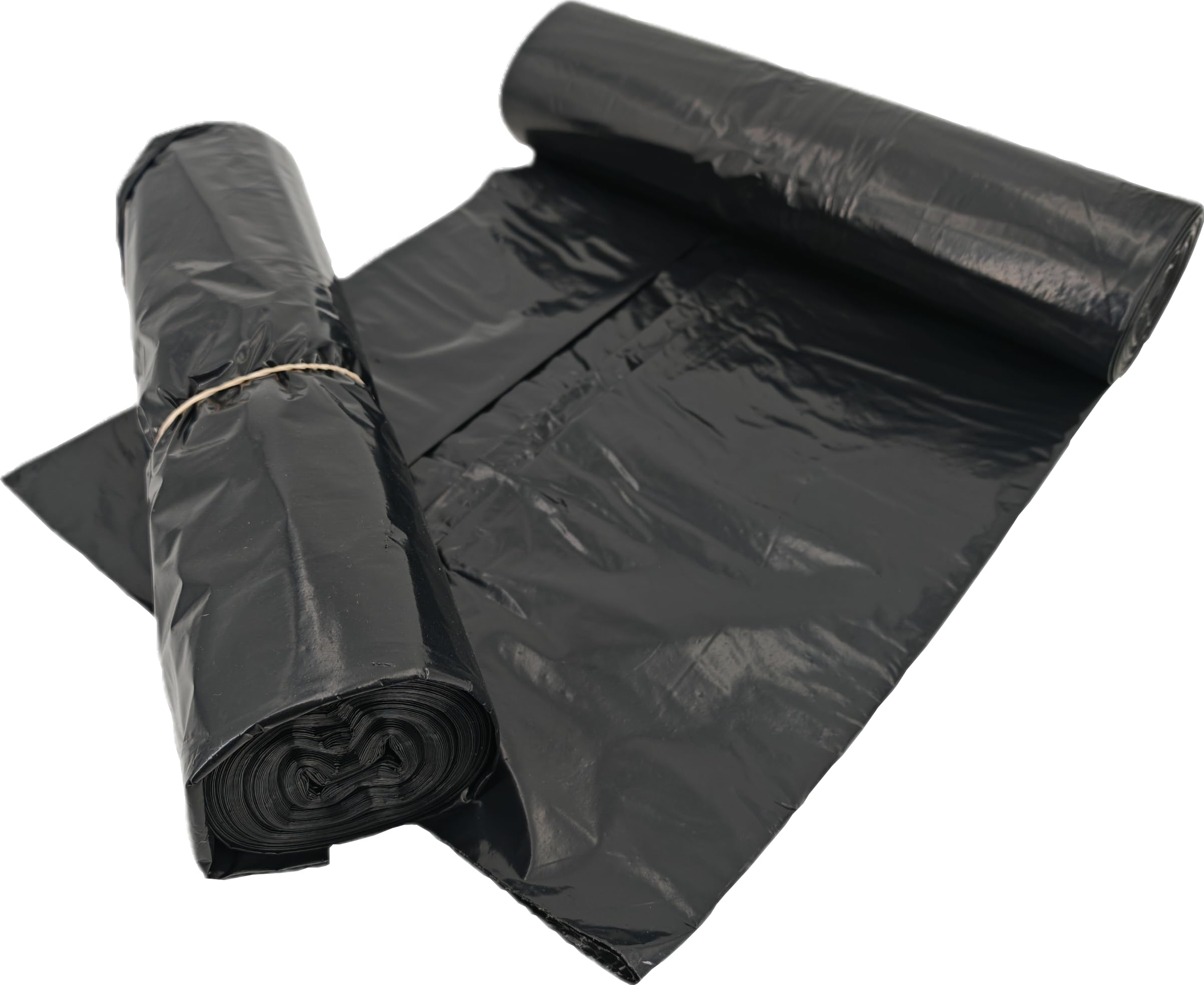 Bolsas de Basura Negras XXL Capacidad 240L – Pack de 15 Rollos (150 Unidades) – Resistentes, Antigoteo y Ecológicas – 115 x 150 cm
