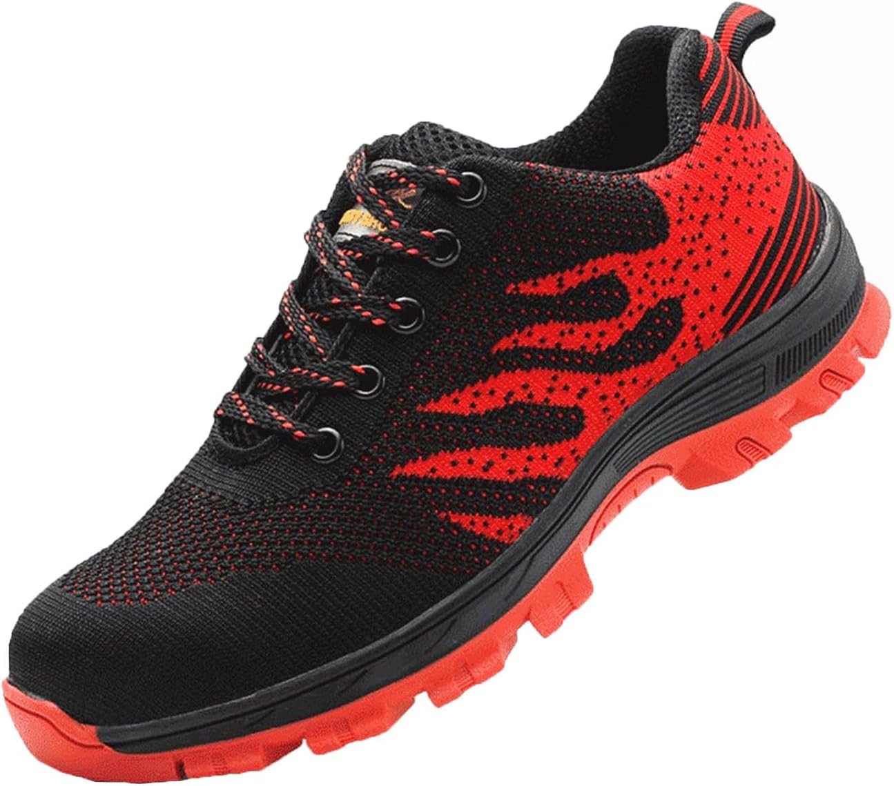Women’s Steel Toe Shoes Breathable Puncture Proof Construction Industrial Sneakers Lightweight Work Safety Shoes