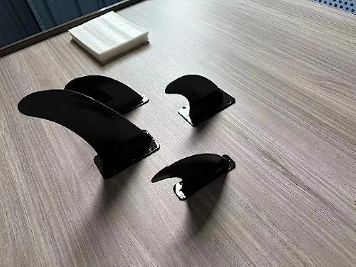 GOYOJO Water Electric Surfboard Caudal Fin Attachment Carbon Fiber Material 3pcs Fins